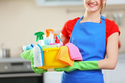 Manager reviewing a carpet cleaner complaint record