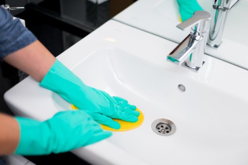 Post-construction cleaning in Cr0 for a refreshed residential interior